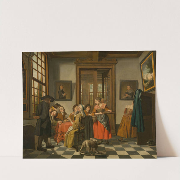 Card Game by Jan Josef Horemans the Younger