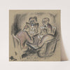 Card Game by Reginald Marsh