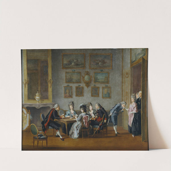 Card-Party in the Home of Elis Schröderheim by Pehr Hilleström