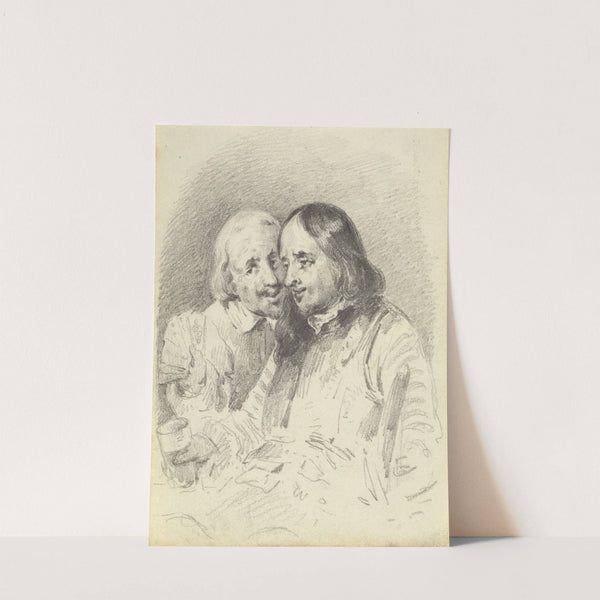 Card Players by Myles Birket Foster