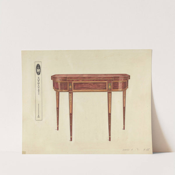 Card Table by Florence Choate