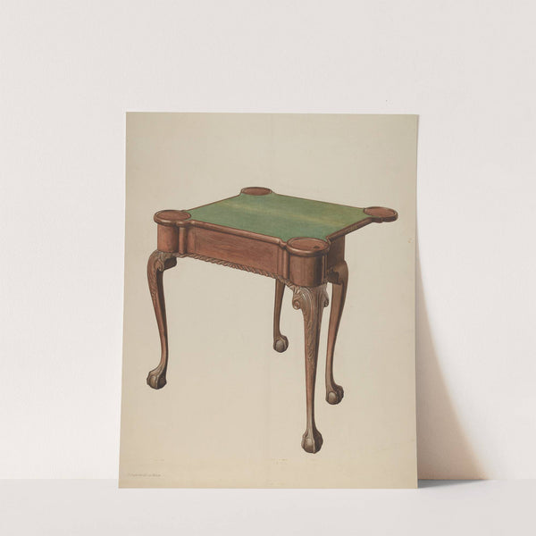 Card Table by M. Rosenshield-von-Paulin