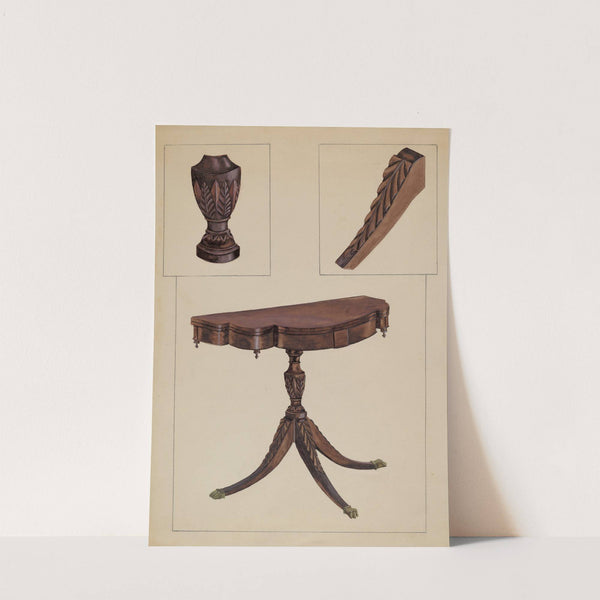 Card Table by Bessie Forman