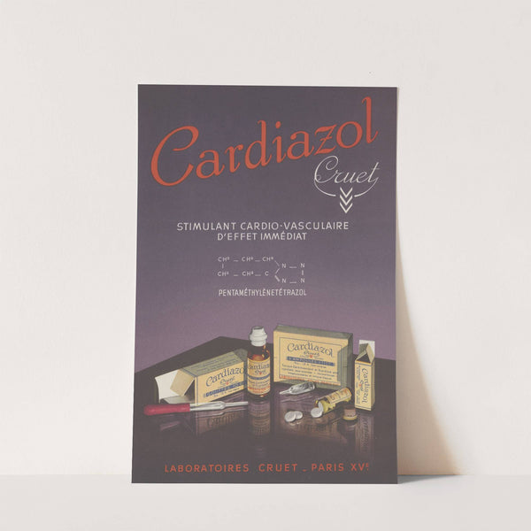 Cardiazol (1910-1950) by Laboratoires Cruet