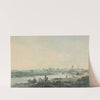 Cardiff from the South by Julius Caesar Ibbetson