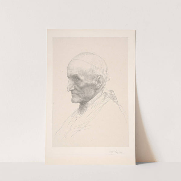 Cardinal Manning by Alphonse Legros