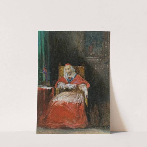 Cardinal Richelieu by Joseph Nicolas Robert-Fleury