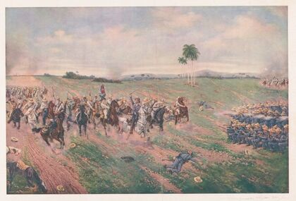 Cargo de los generales Maximo Gomeuz y Maceo en Mall Timpo, Dec. 15, 1895 (1905)