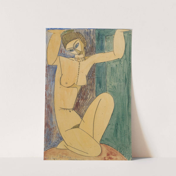 Cariatide by Amedeo Modigliani