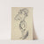 Caricature of a Man with a Large Nose (1855) by Claude Monet