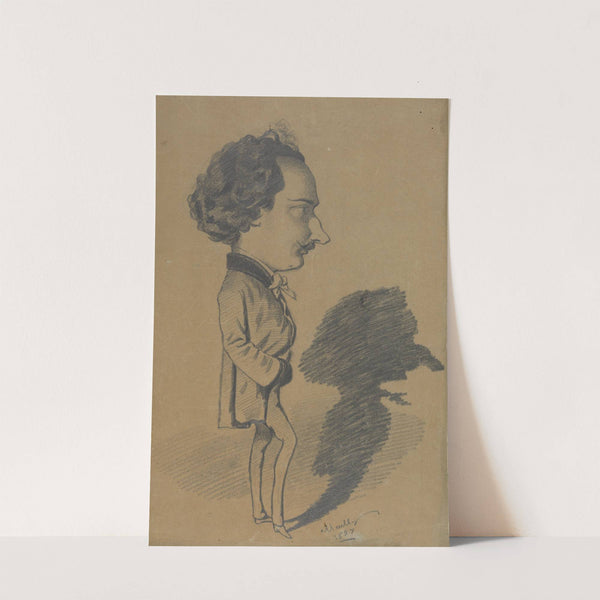 Caricature of a Standing Man by Hippolyte Mailly
