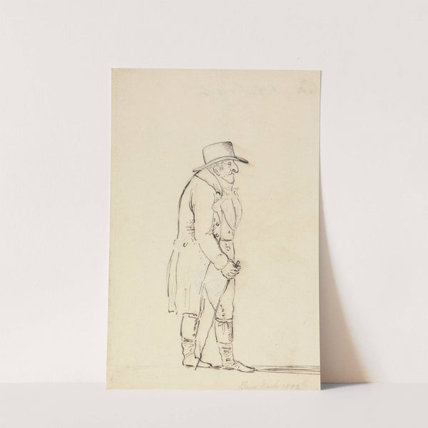 Caricature of Beau Nash by Robert Frankland