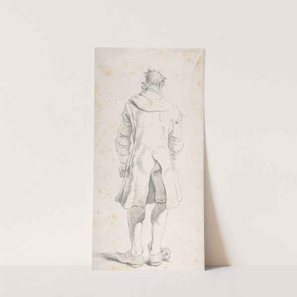 Caricature of Joseph-Benoît Suvée (mid-18th–early 19th century) by François-André Vincent