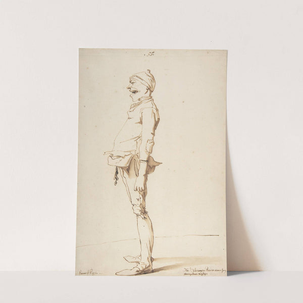 Caricature of the Artist’s Younger Brother Marie-Alexandre-François (1776) by François-André Vincent