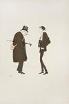 Caricature of two men (1904)