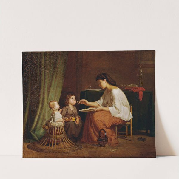 Caring sister by Karl Böheim