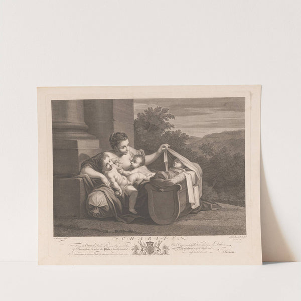 Caritas (1763) by Simon François Ravenet