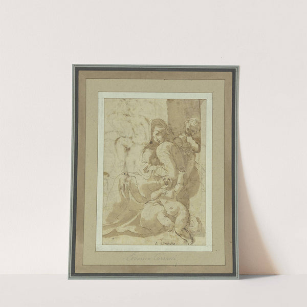 Caritas by Ludovico Carracci