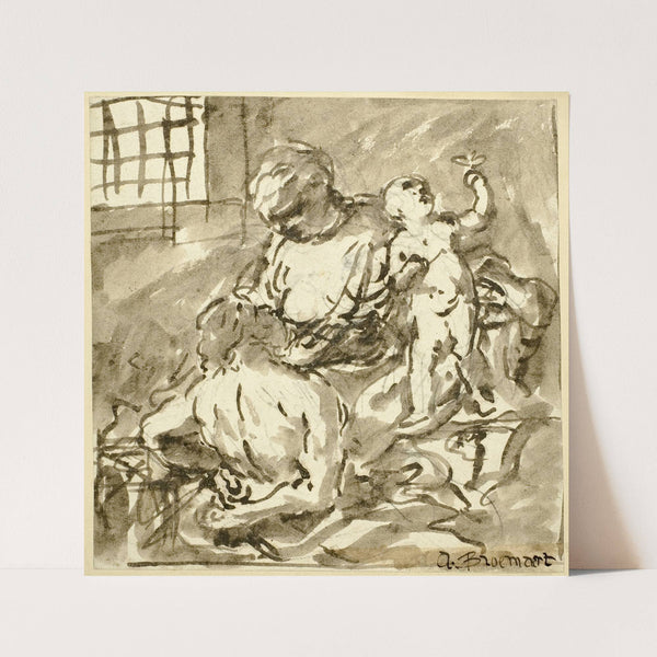 Caritas Romana by Abraham Bloemaert