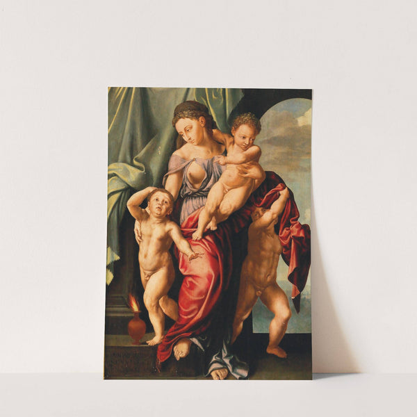 Caritas Romana (After Andrea Del Sarto) by Jan Sanders Van Hemessen