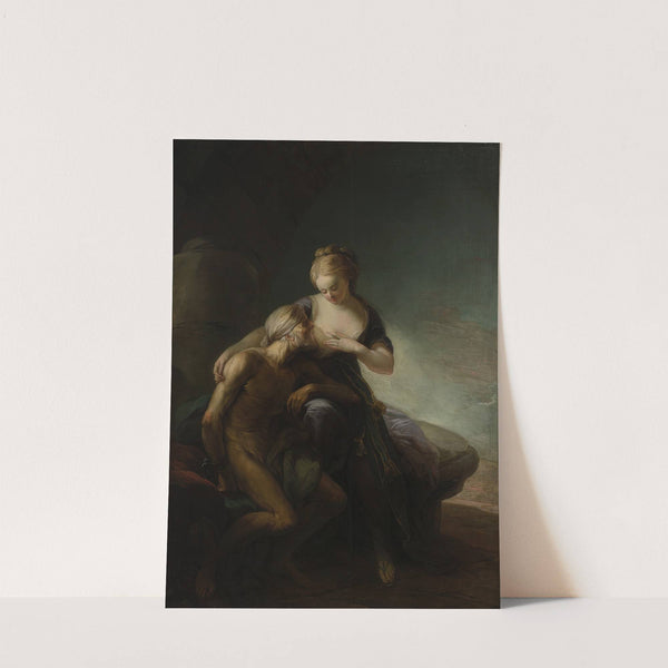 Caritas Romana. Allegory of Love by Carl Gustaf Pilo