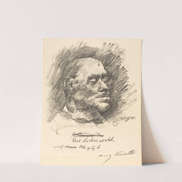 Carl Liebknecht (Totenmaske Liebknechts) (1920) by Lovis Corinth