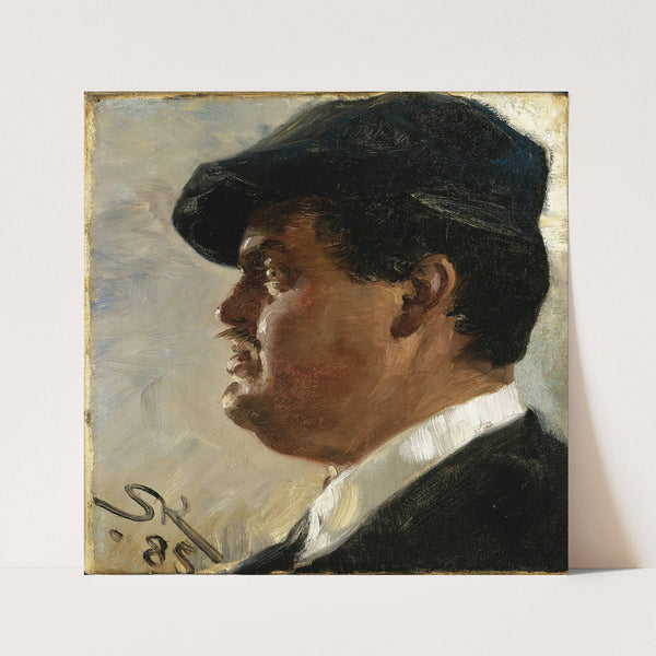 Carl Locher by Peder Severin Krøyer