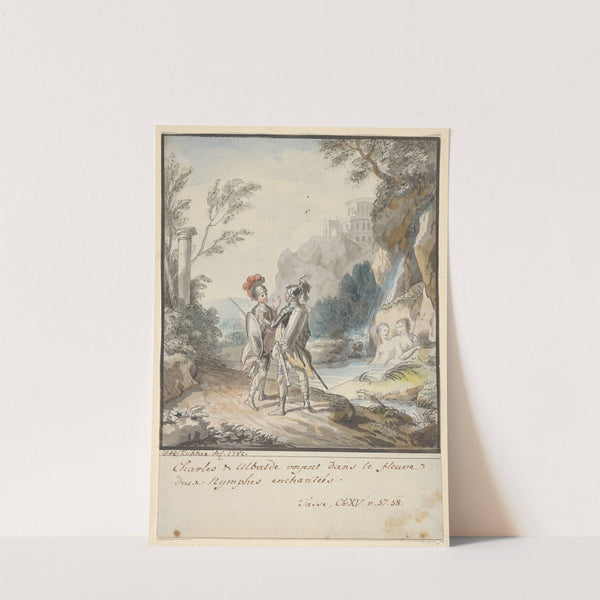 Carlo and Ubaldo Resisting the Enchantments of Armida's Nymphs by Johann Heinrich Wilhelm Tischbein