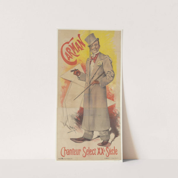 Carman, chanteur sélect XXme siècle (1895) by Cândido de Faria