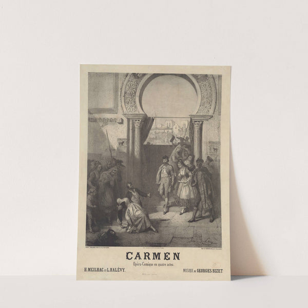 Carmen (1875) by Prudent-Louis Leray