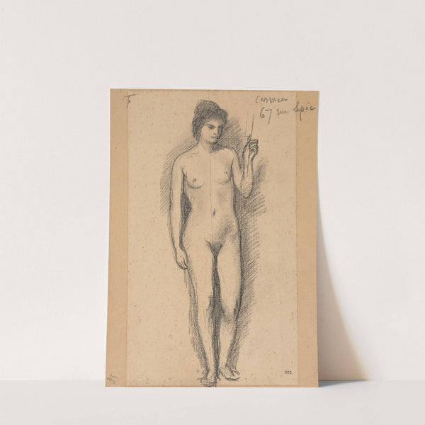 Carmen by Pierre Puvis de Chavannes