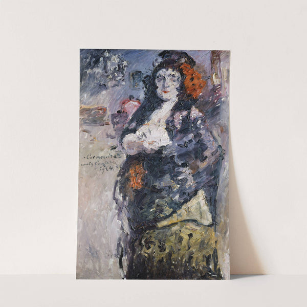 ‘Carmencita’, Portrait of Charlotte Berend-Corinth in Spanish Dress (1924) by Lovis Corinth