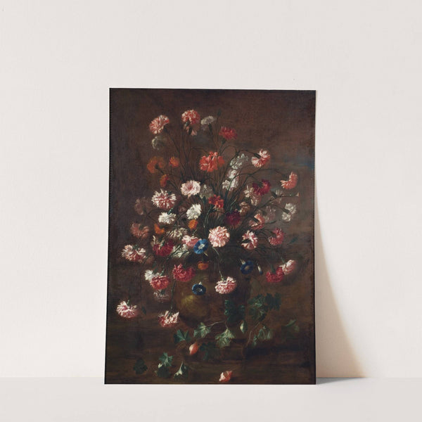 Carnations in an Urn by Carel de Vogelaer