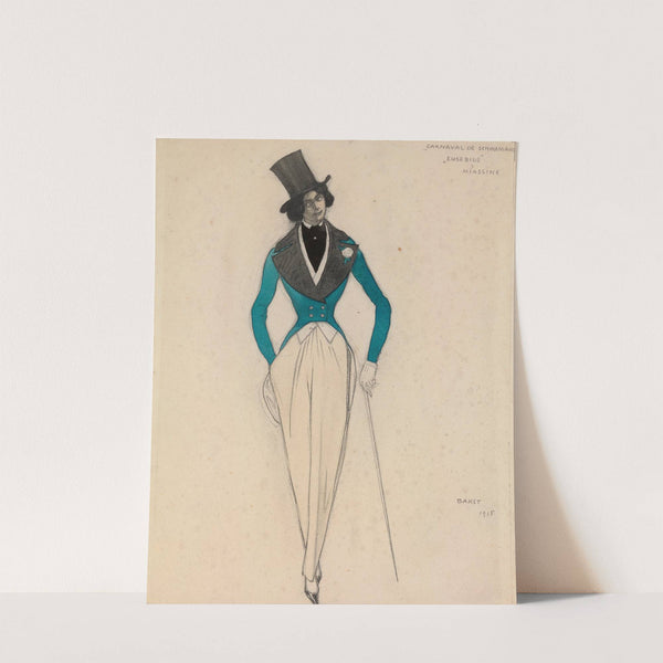 Carnaval de Schoumann by Léon Bakst