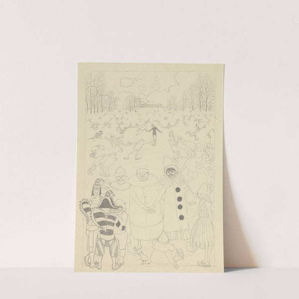 Carnaval by Léon Spilliaert