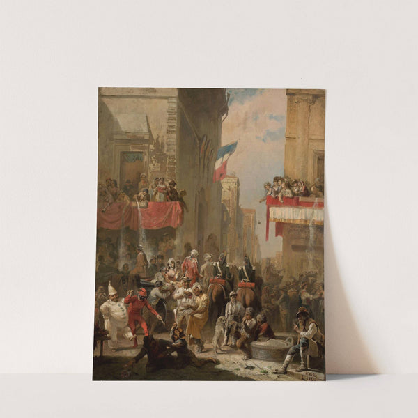 Carnival at the Corso in Rome by Karol Miller