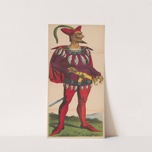Carnival figure dressed as Mephistopheles, demon from German folklore by René Ackermann