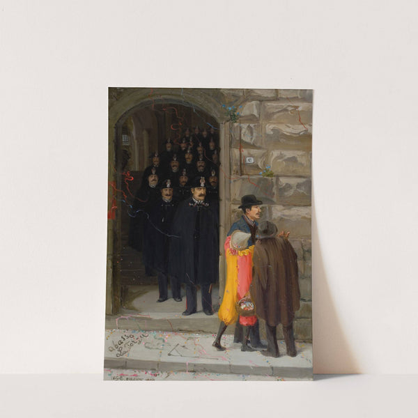 Carnival in Florence by Venny Soldan-Brofeldt