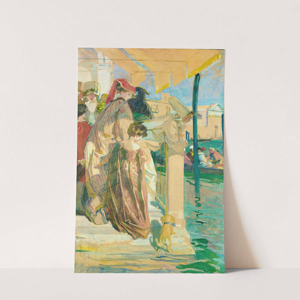 Carnival in Venice by Lucien Simon