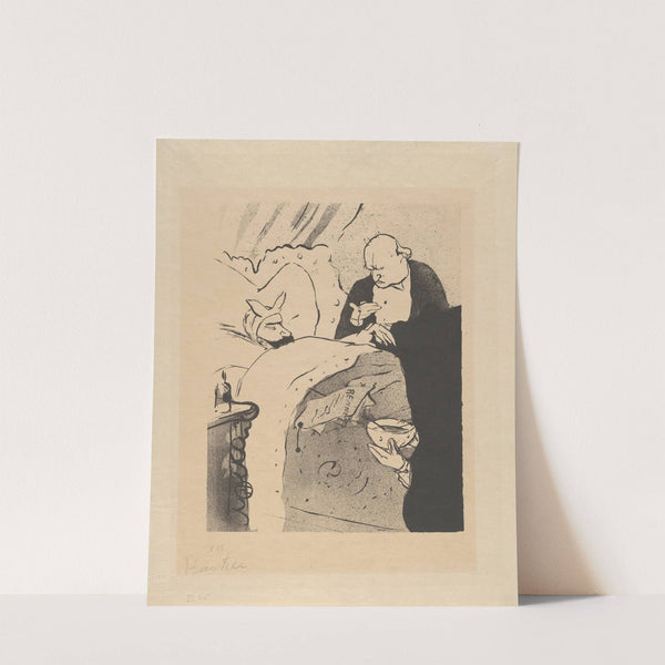 Carnot Is Sick! (from Les Vieilles Histoires) (1893) by Henri de Toulouse-Lautrec
