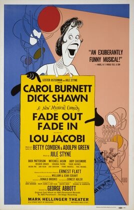 Carol Burnett, Dick Shawn … Fade out, fade in
