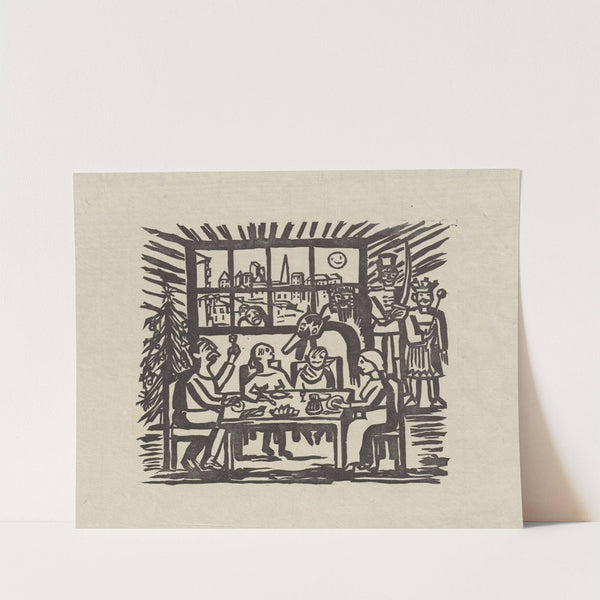 Carol in a Huge City (1924) by Tadeusz Makowski