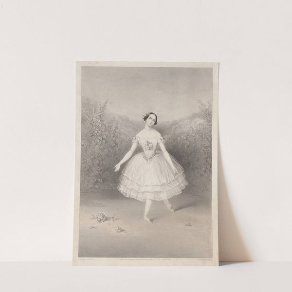 Carolina Rosati as La Rose, in the ballet of Thea, ou La Fée aux fleurs (1847) by John Brandard