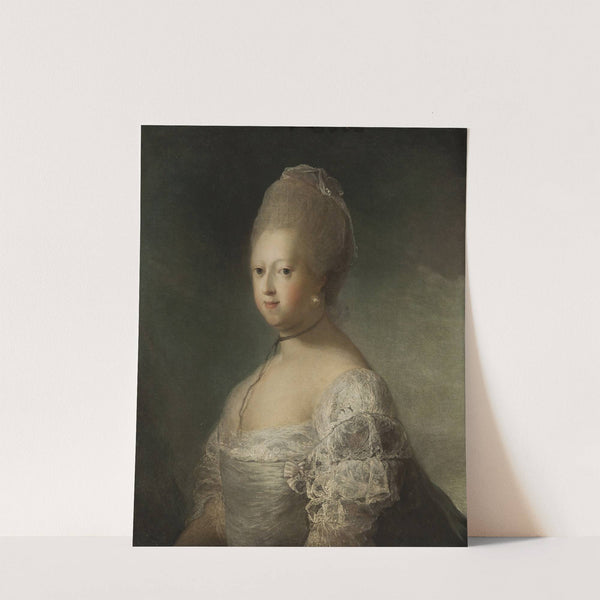 Caroline Mathilde, Queen of Denmark by Carl Gustaf Pilo