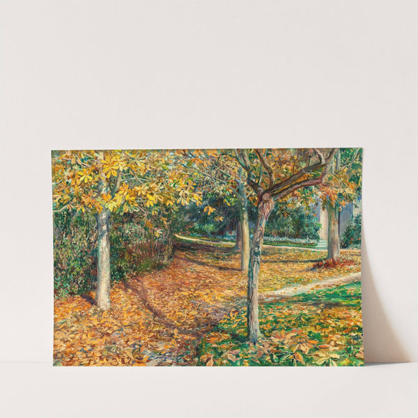 Carpet of Leaves, Giverny by Will Hicock Low