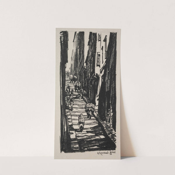 Carpet Porters, Pera by Muirhead Bone