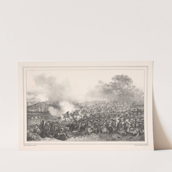 Carre enfonce (Recessed square) (1835) by Denis Auguste Marie Raffet