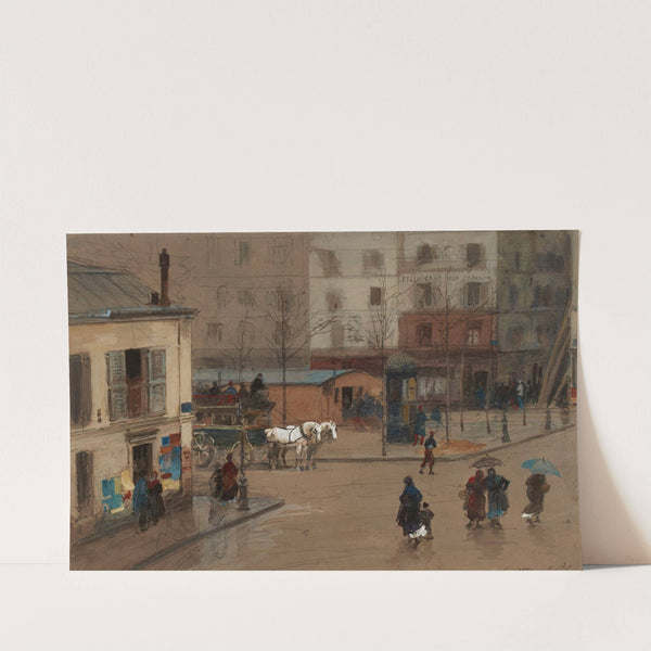 Carrefour, 8 février 1871. by Isidore Pils