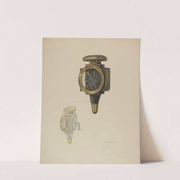 Carriage Lamp by Stanley Mazur