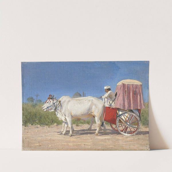 Carriage to Delhi by Vasily Vereshchagin